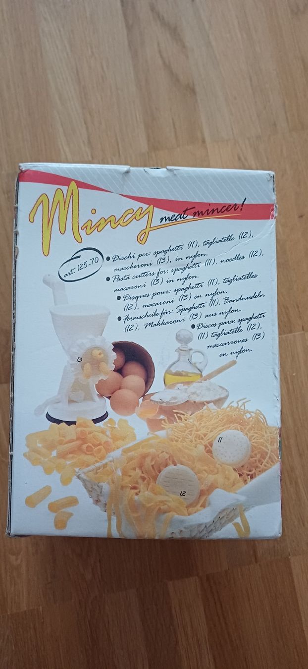 Elettrodomestici da cucina: Fleischwolf Mincy meat mincer neuwertig – Nuovo e nell'imballaggio originale da Wittenbach venduto da nic_gvc6 1