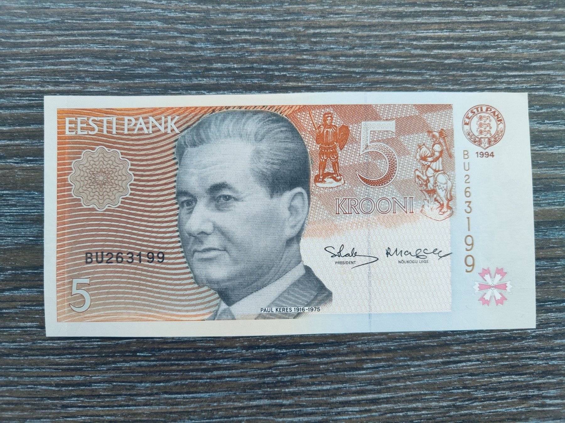Billets de banque: Estland 5 Krooni 1994 !!!!!!!! – Neuf (Voir description) à Flaach par Lonzo99