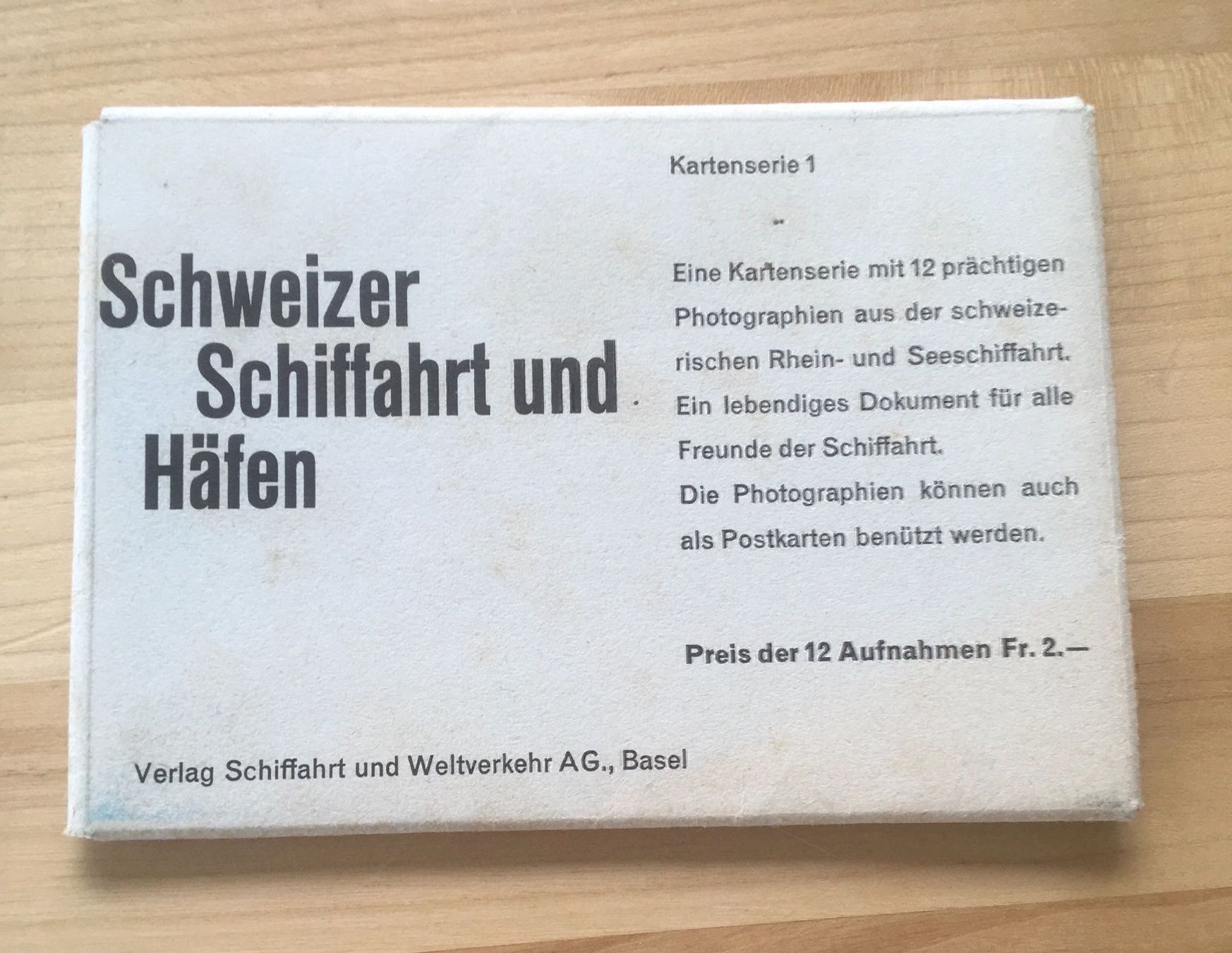 Cartes postales: Schweizer Schiffahrt und Häfen – D'occasion à Zürich par mirjamgg