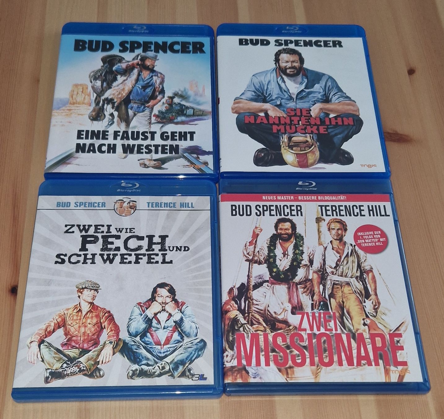 Alle DVDs: Bud Spencer & Terence Hill Collection – Neu (gemäss Beschreibung) aus Lenzburg von