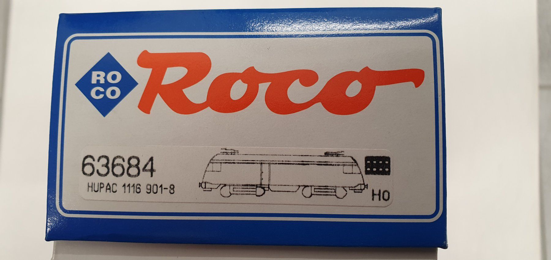 Roco Modellini di ferrovie: Roco 63684 HUPAC BR 1116 901-8 silber Epoche V mit Decoder – Nuovo (secondo la descrizione) da Würenlos venduto da juruth 1