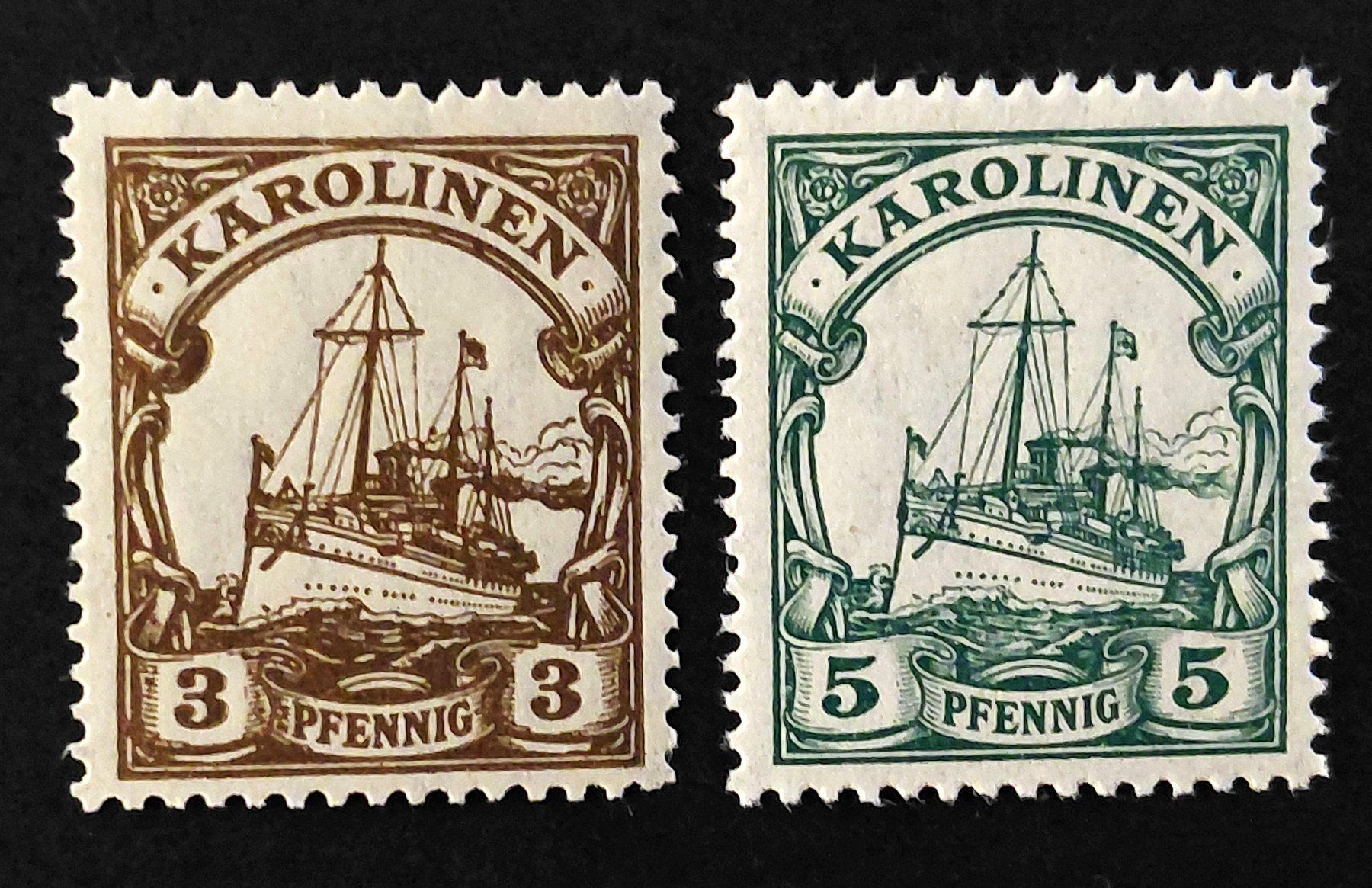 Alle Briefmarken: Deutsche Kolonie Karolinen 1915** – Neu (gemäss Beschreibung) aus Ebikon von smartbox