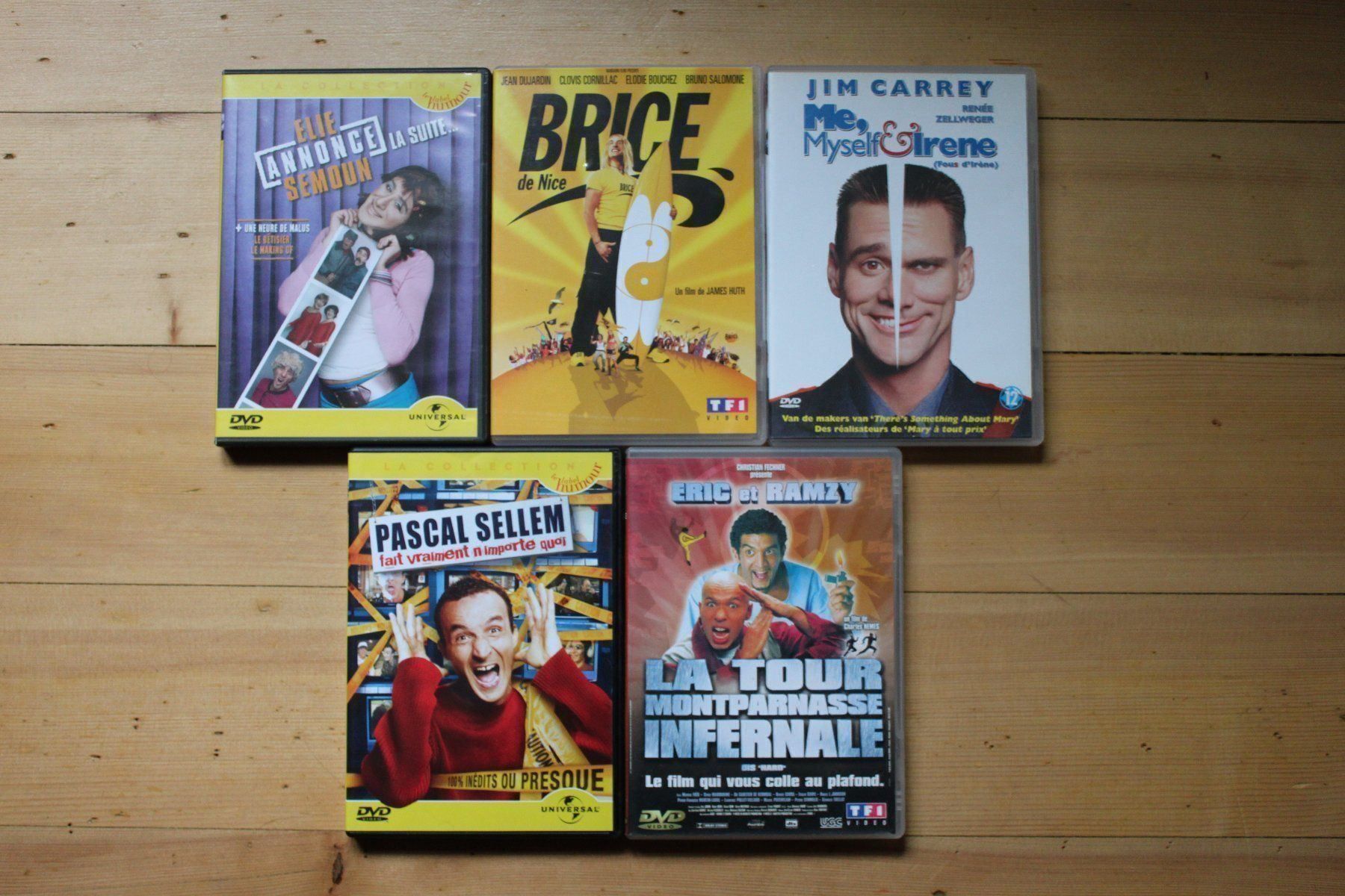Tutti i DVDs: Lot de 5 DVD comiques – Usato da Marsens venduto da carobazar