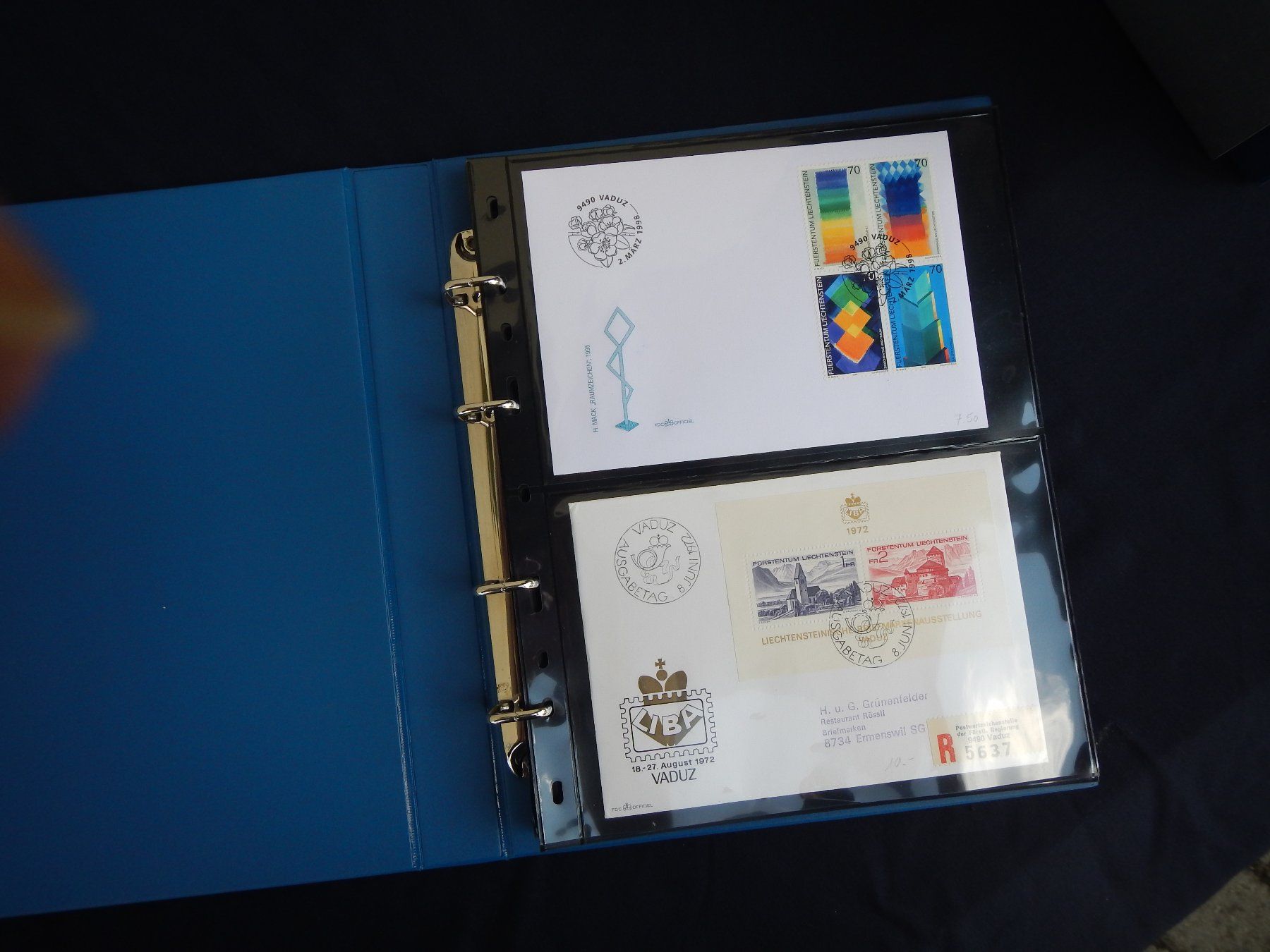 Albums: 6 Briefalben 30.- – D'occasion à Aarwangen par Suomo48 1