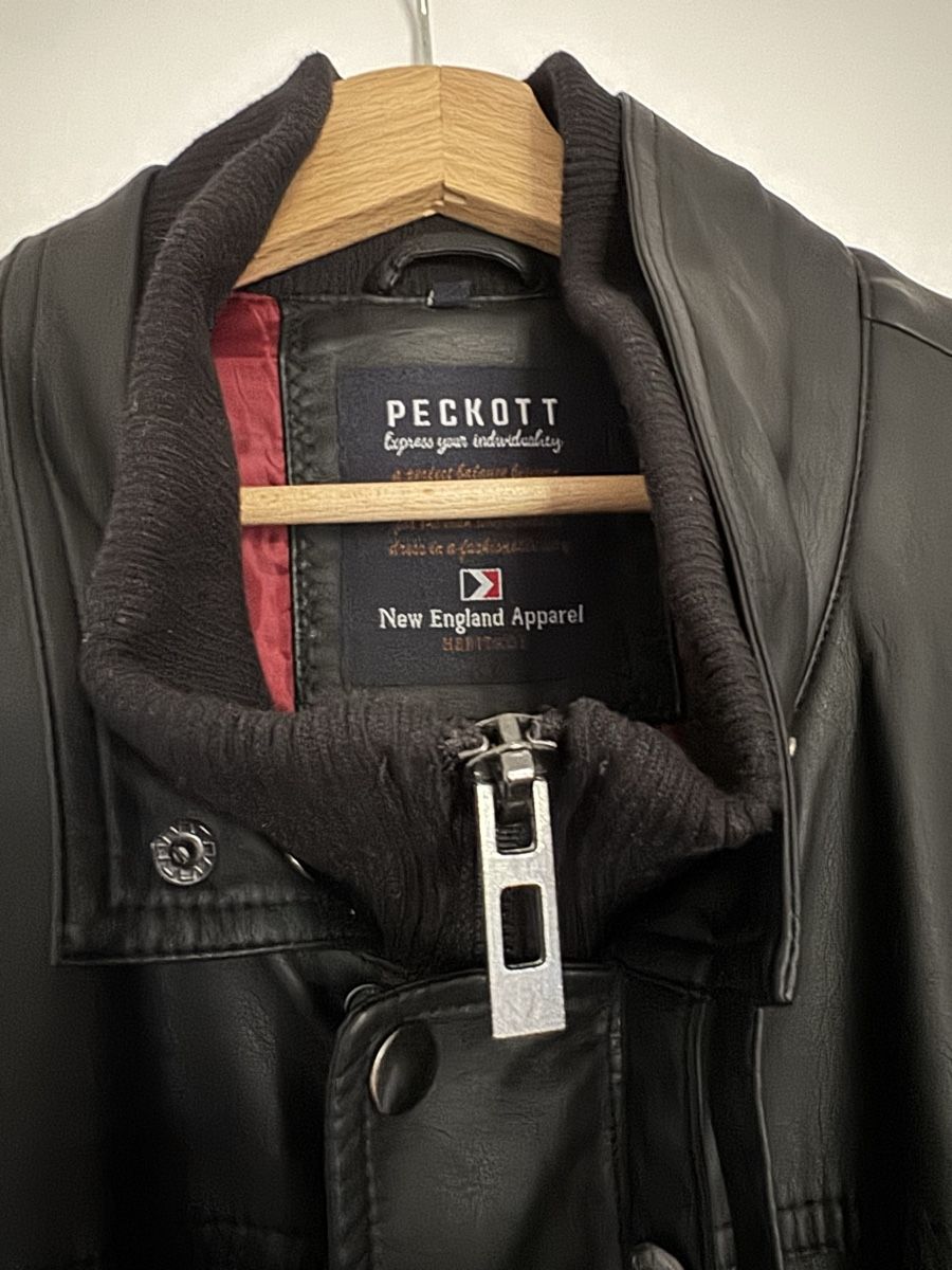 Jacken: Peckott, schwarze Männer Lederjacke 3XL – Gebraucht aus Thalwil von Eliza_beth 1