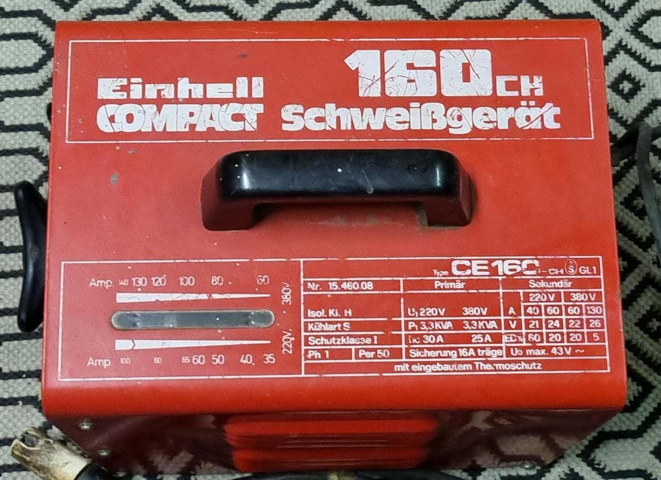 Einhell Saldatori: Schweissgerät Einhell CE160CH Compact soudeur – Usato da Collonges venduto da arashee 1