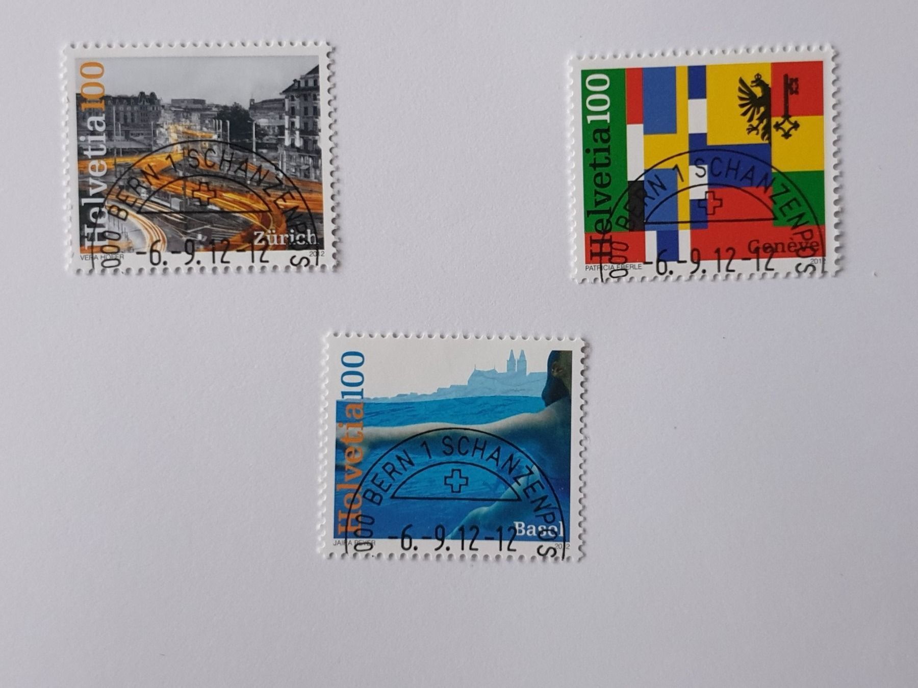 Tutti i francobolli: (303) «Städte der Schweiz» – Usato da Schwarzhäusern venduto da Inot3 7