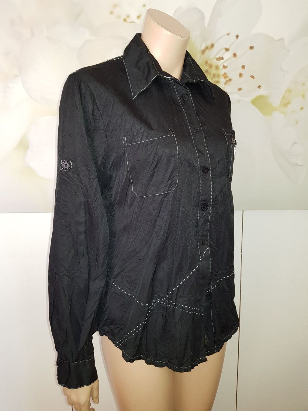 Blusen: Chemisier / Bluse ALEXO   Taille/Grosse  L – Gebraucht aus Cossonay-ville von Super-Price-Quality 2