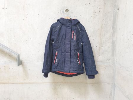 Veste mi-saison Raintex C&A, imitation jeans, fille, 134
