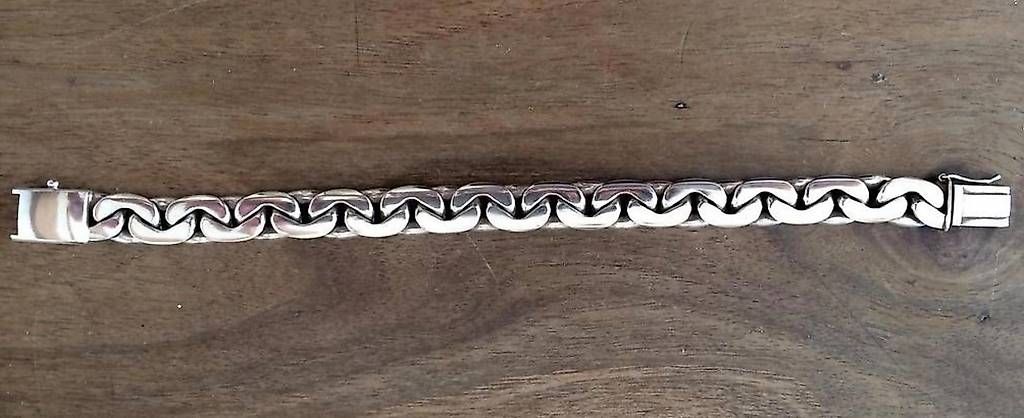 Bracciali & Braccialetti: Massives Silber Armband – Nuovo e nell'imballaggio originale da Herrliberg venduto da Jacqueline68