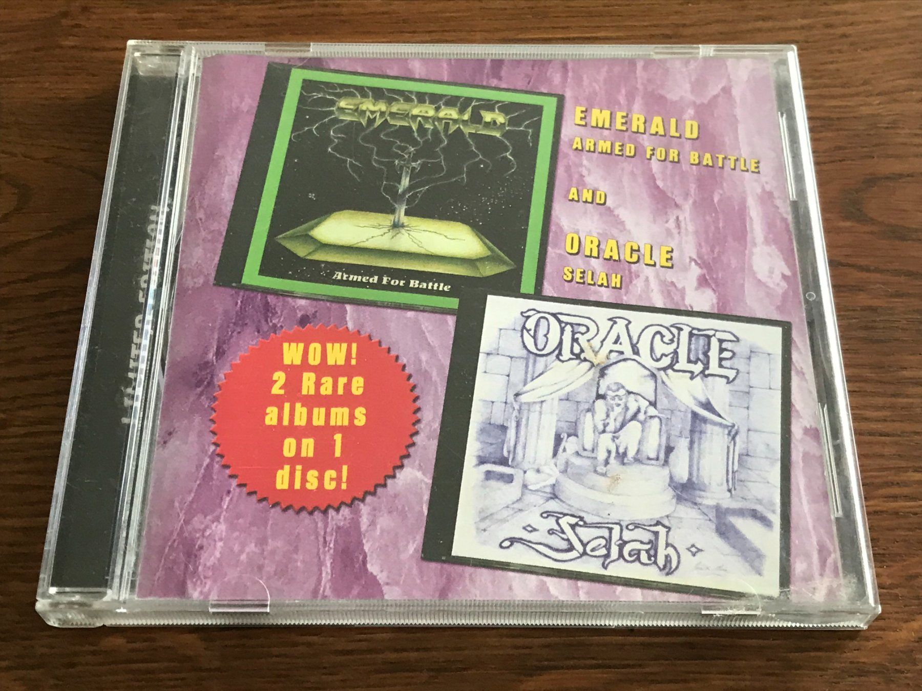 CDs: EMERALD: Armed for Battle + ORACLE: Selah - Limited Edition – D'occasion à Buchs AG par Archie