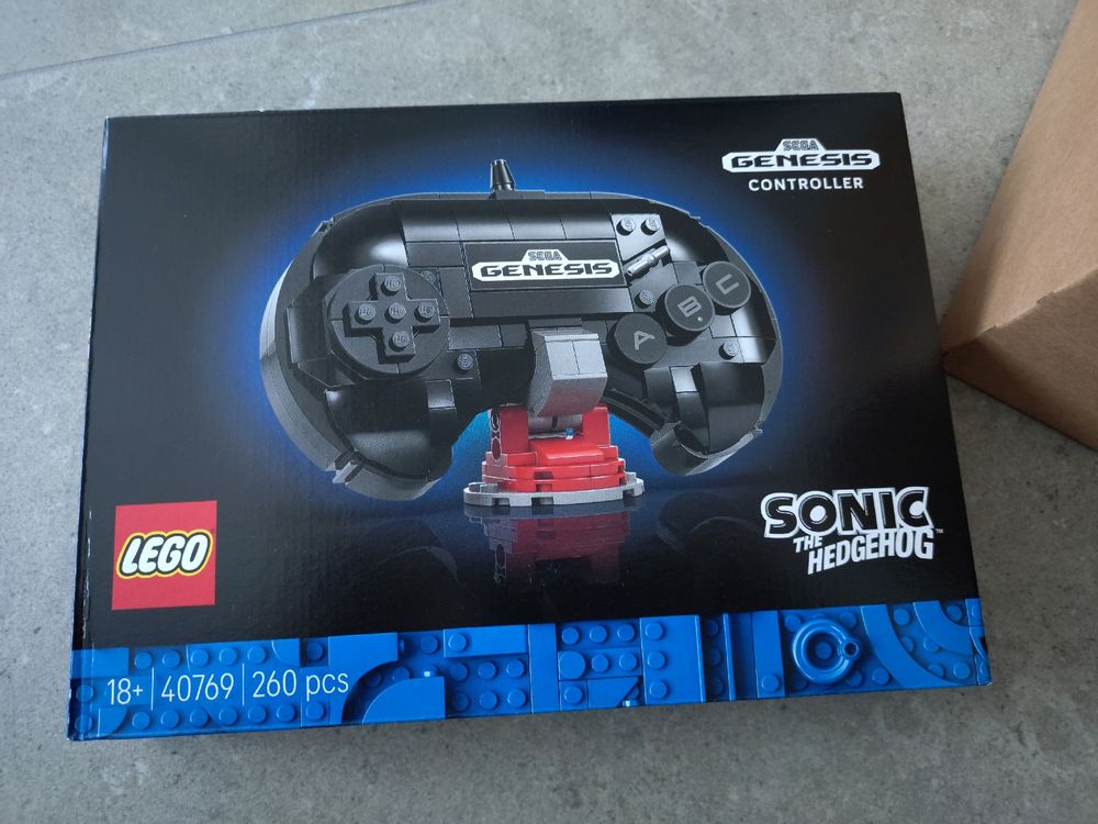 Lego 40769 Sega Genesis Controller Sonic Hedgehog OVP/NEU (Neu und ...