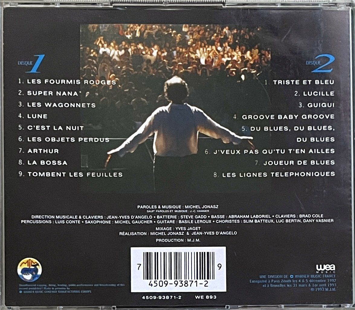CDs: Michel Jonasz 2 CD's - Au Zénith – D'occasion à Savagnier par Ne2065 1