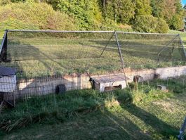 Freilaufgehege, Gitterteile