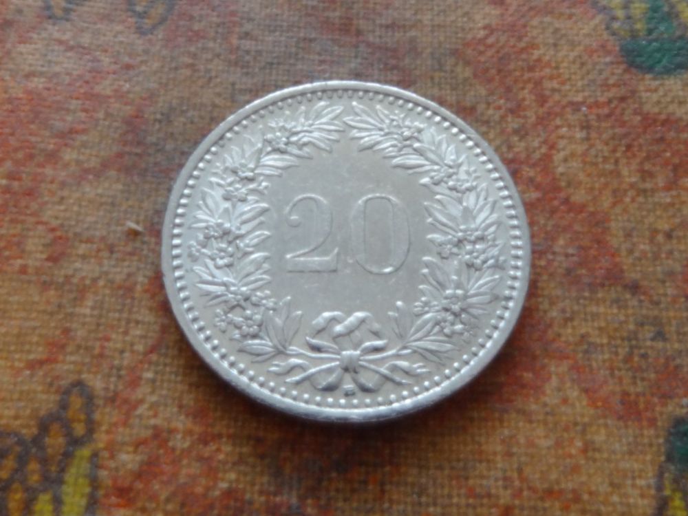 Alle Münzen: 20 Rp. 2005 – Gebraucht aus Romanel-sur-Lausanne von Swift13 1