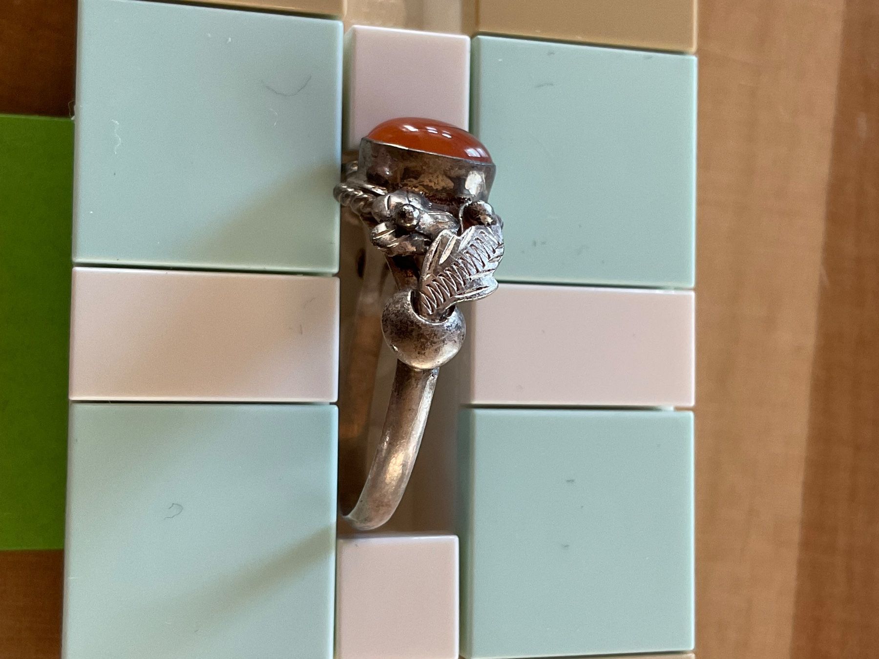 Anelli: Ring mit Karneol / Gr 58 – Usato da Rümlang venduto da Sambas19 1