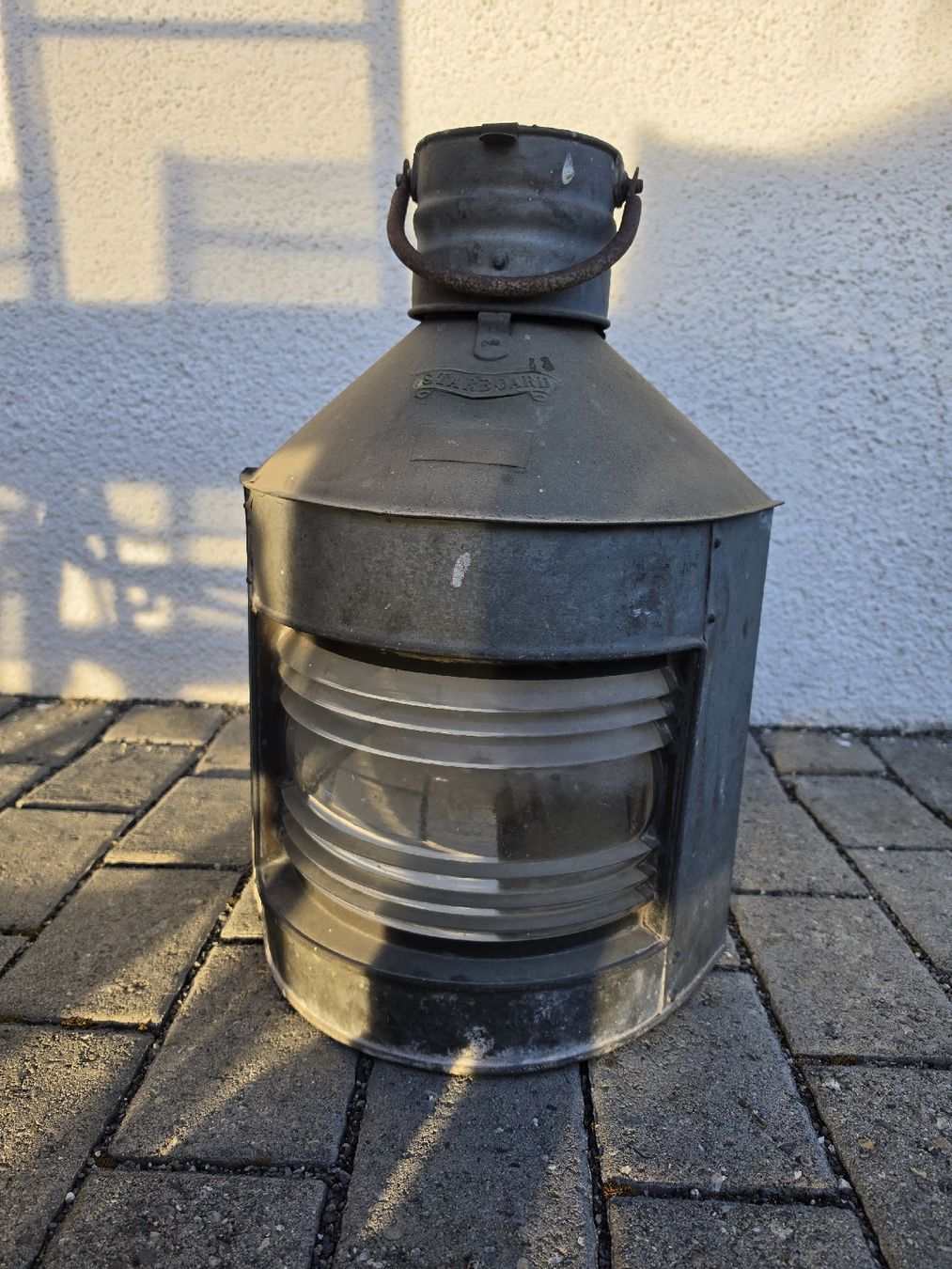 Lampade: Schöne alte Schiffs-Laterne Starboard – Usato da Kleinandelfingen venduto da jessi2209