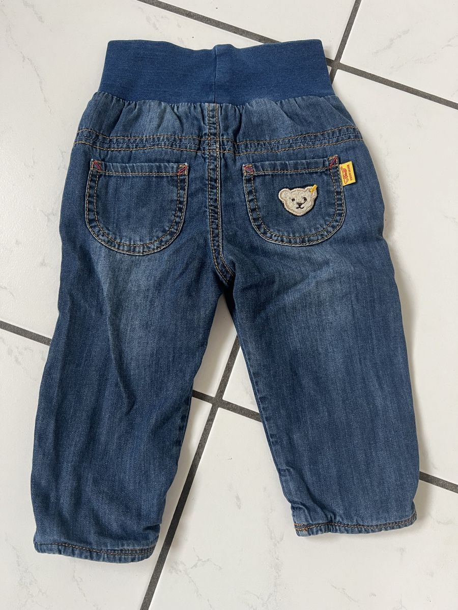 Steiff Pantaloni: Jeanshosen Steiff Grösse 80 – Nuovo (secondo la descrizione) da Ebikon venduto da KarinM02 1