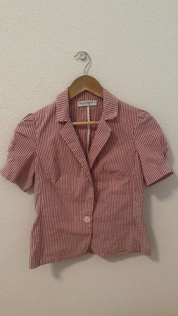 Blazer rayé Rinascimento Made in Italy Coton