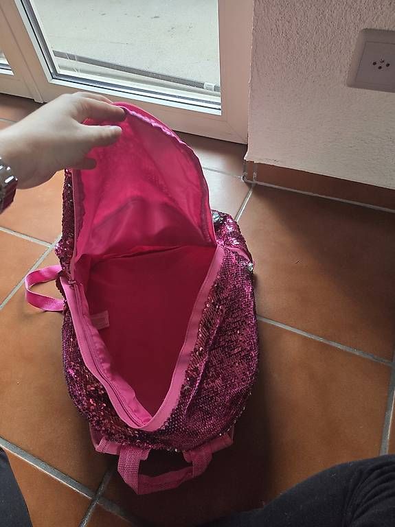 Kindertaschen: Pinker Rucksack – Gebraucht aus Schachen b. Reute von jes_69lq 1