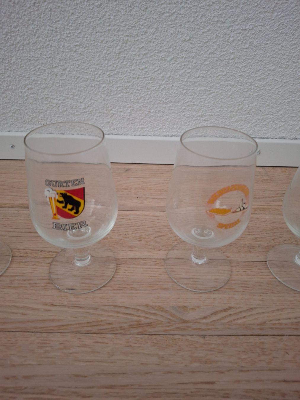 Bicchieri: 6 Biergläser Schweizer Bierbrauer – Usato da Dietikon venduto da Hwengi 2