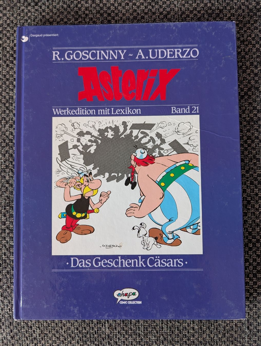 Fumetti: Asterix - Das Geschenk Cäsars - Werkedition mit Lexikon – Usato da Nänikon venduto da Haexli_70