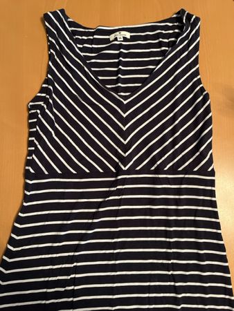 Robe d'été Tom Tailor rayée bleu marine, taille 36