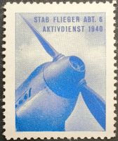 Soldatenmarke 2.WK, Stab Flieger Abt 6, Wi Fl 57