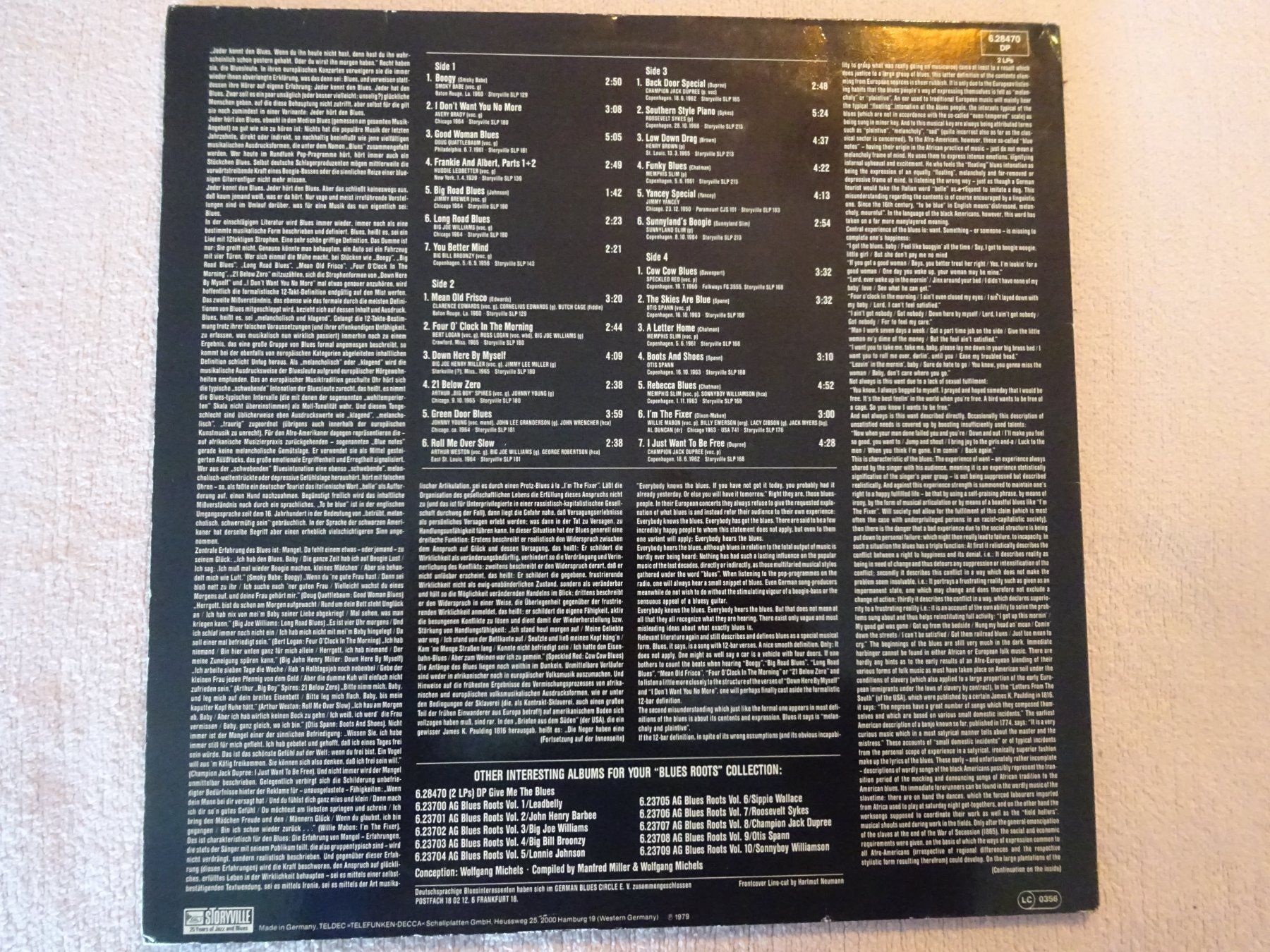 Dischi in vinile: BLUES ROOTS ** DOPPEL LP ** NEUWERTIG – Usato da Luzern venduto da xrayspex99 3
