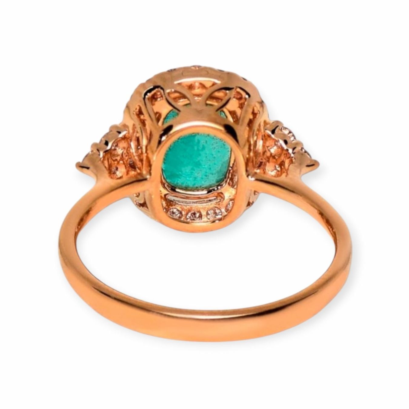 Anelli: Smaragd-Ring 14k Roségold 1,74ct – Nuovo e nell'imballaggio originale da Illnau venduto da Juwelier_Mahler_GmbH 3