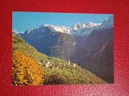 AK Soglio Bergell Graubünden Gesamtansicht