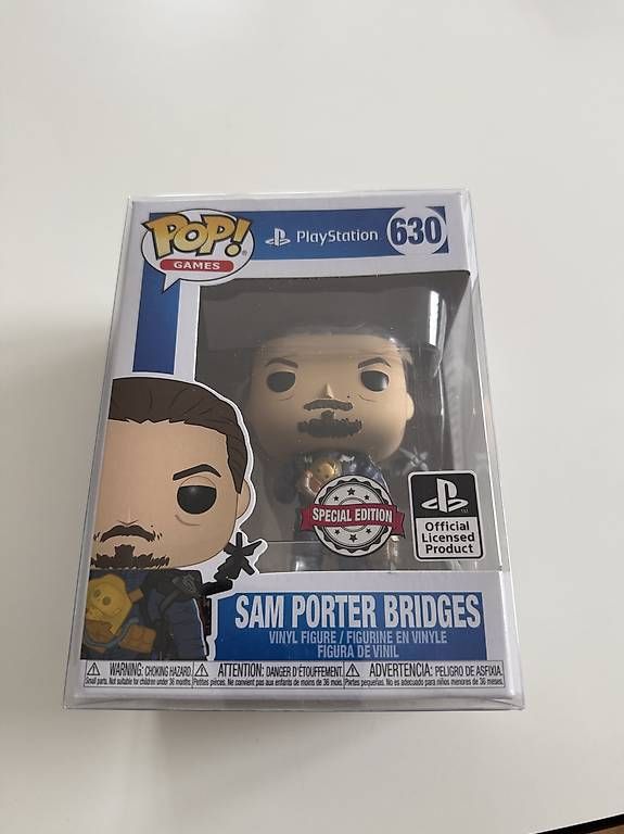 Statuette: Funko Pop /Sam Porter Bridges / Death Standing – Nuovo e nell'imballaggio originale da Schüpfen venduto da dub_svh2