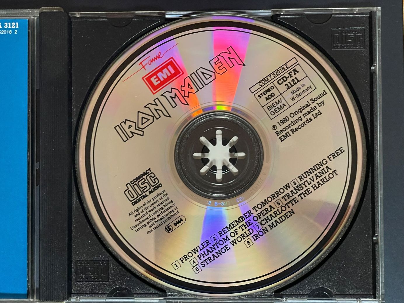 CD: Iron Maiden 1.Pressung – Usato da Muri b. Bern venduto da AdidasCollector 2