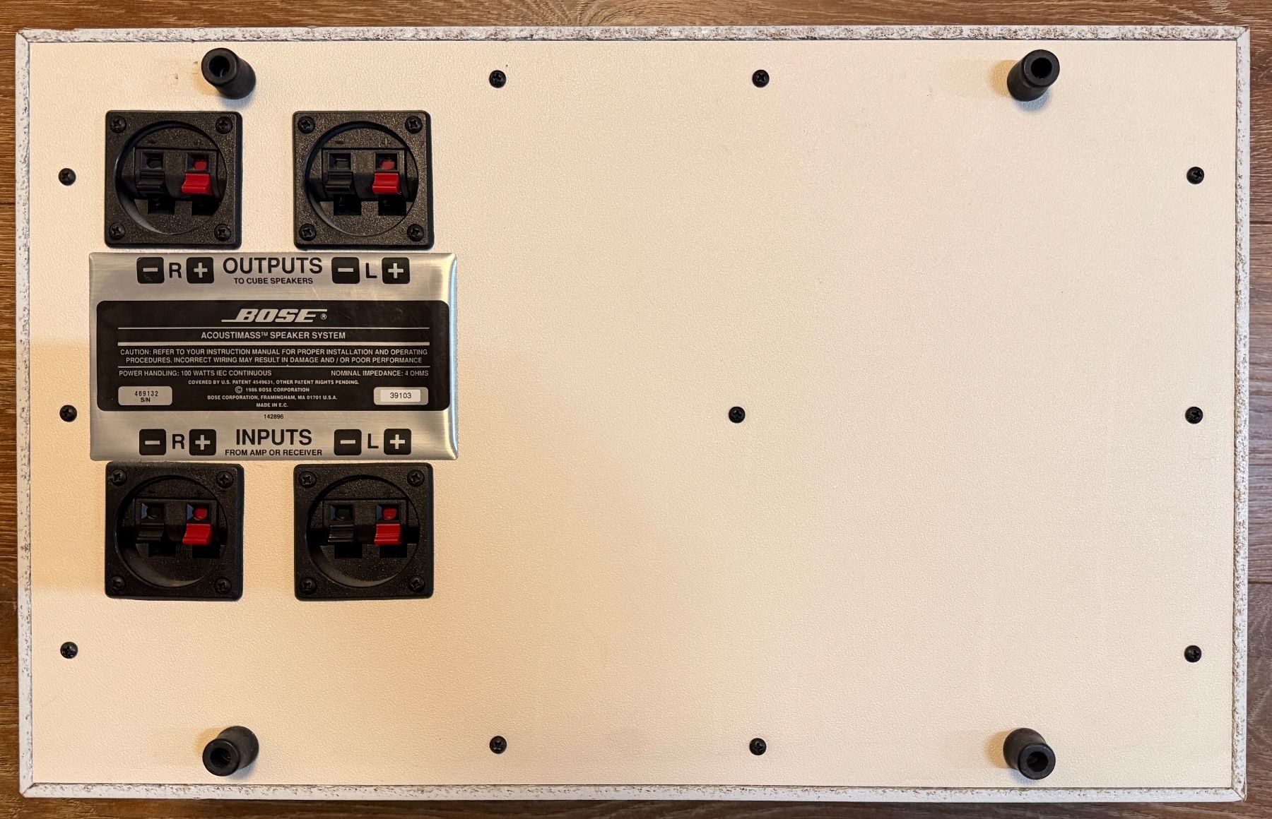 Bose Casse acustiche: Bose Acoustimass  Soundsystem mit Wandbefestigung – Usato da Steinhausen venduto da Beachrace 1