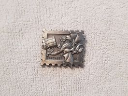 Plakette Fasnacht Basel 1984 Silber