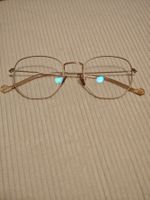 Brille Unofficial ae Goldfarben Rahmen