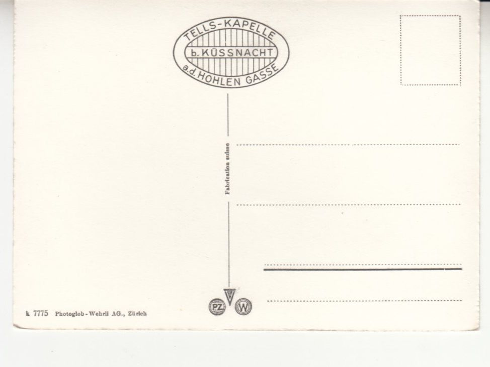 Cartoline postali: Küssnacht ca. 1950 – Usato da Bürglen TG venduto da StampGraf 1