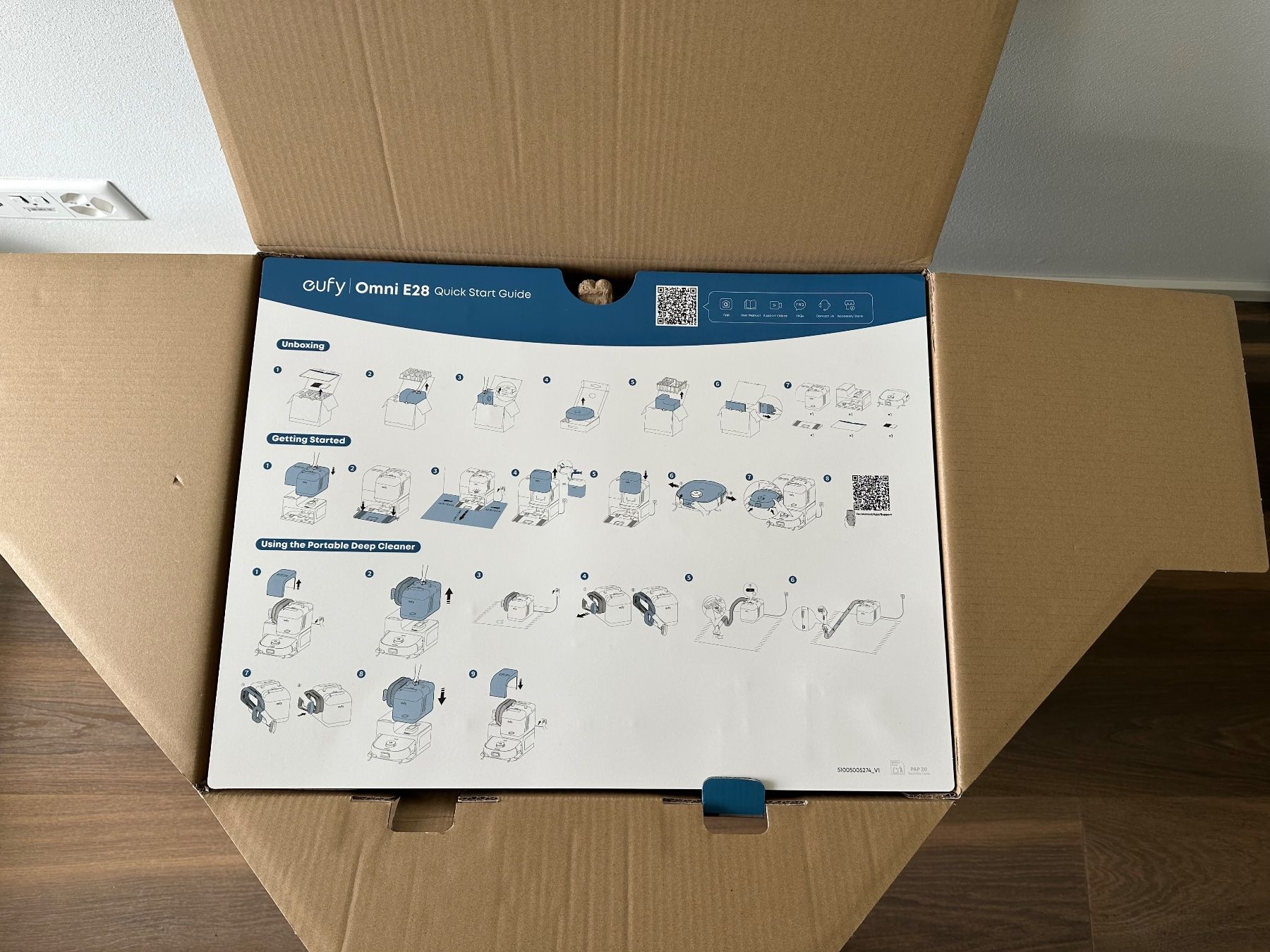 Eufy Aspirapolveri & Accessori: eufy Omni E28 Saugroboter mit Wischfunktion – Usato da Einsiedeln venduto da UnicornFairy 9