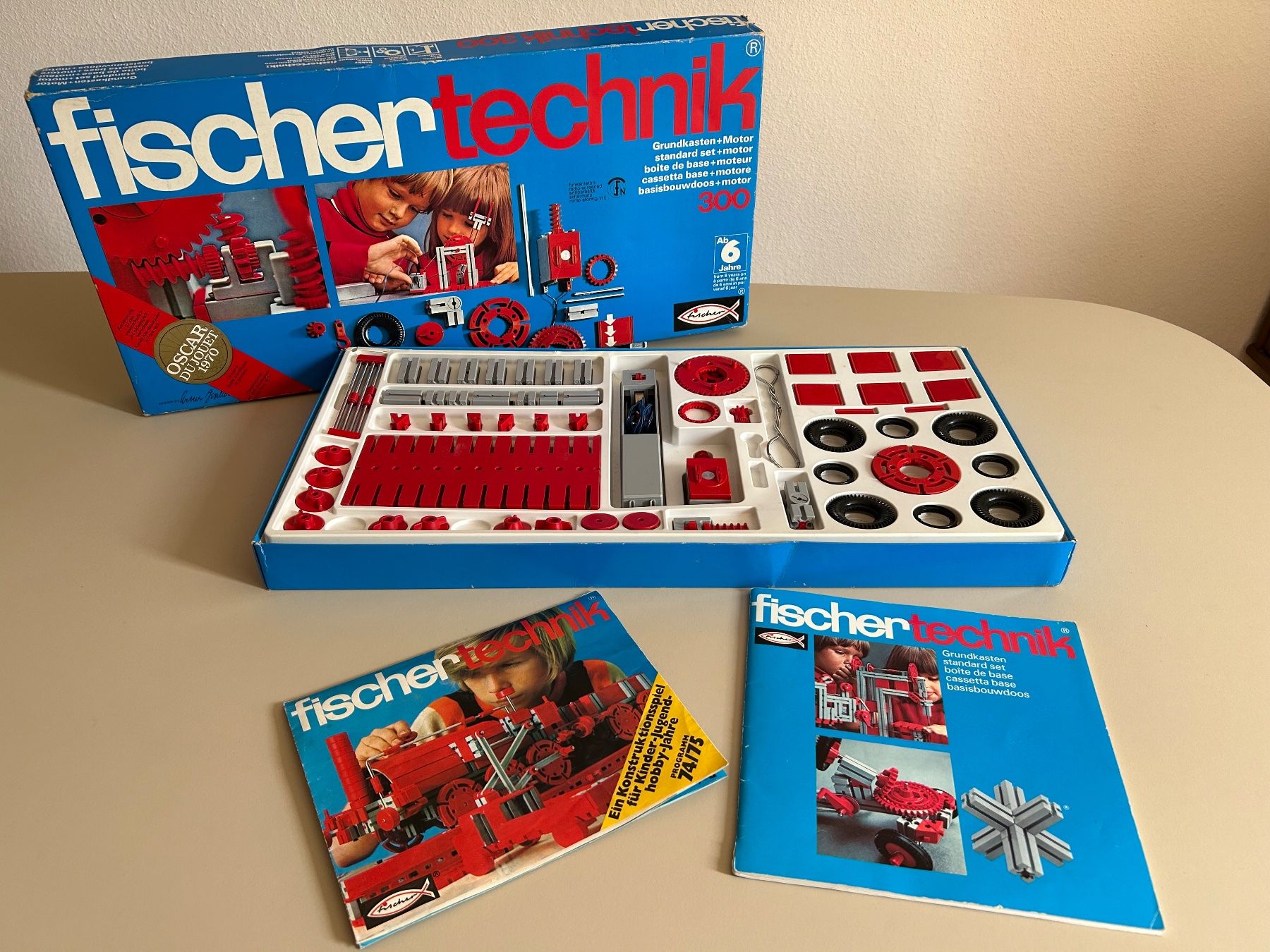Fischer Kit di costruzioni: Fischertechnik 300 Grundkasten+Motor Konvolut – Usato da Zürich venduto da LuZ_8005 1