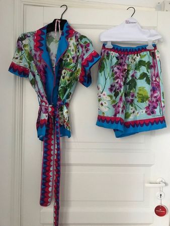 Dolce & Gabbana silk set
