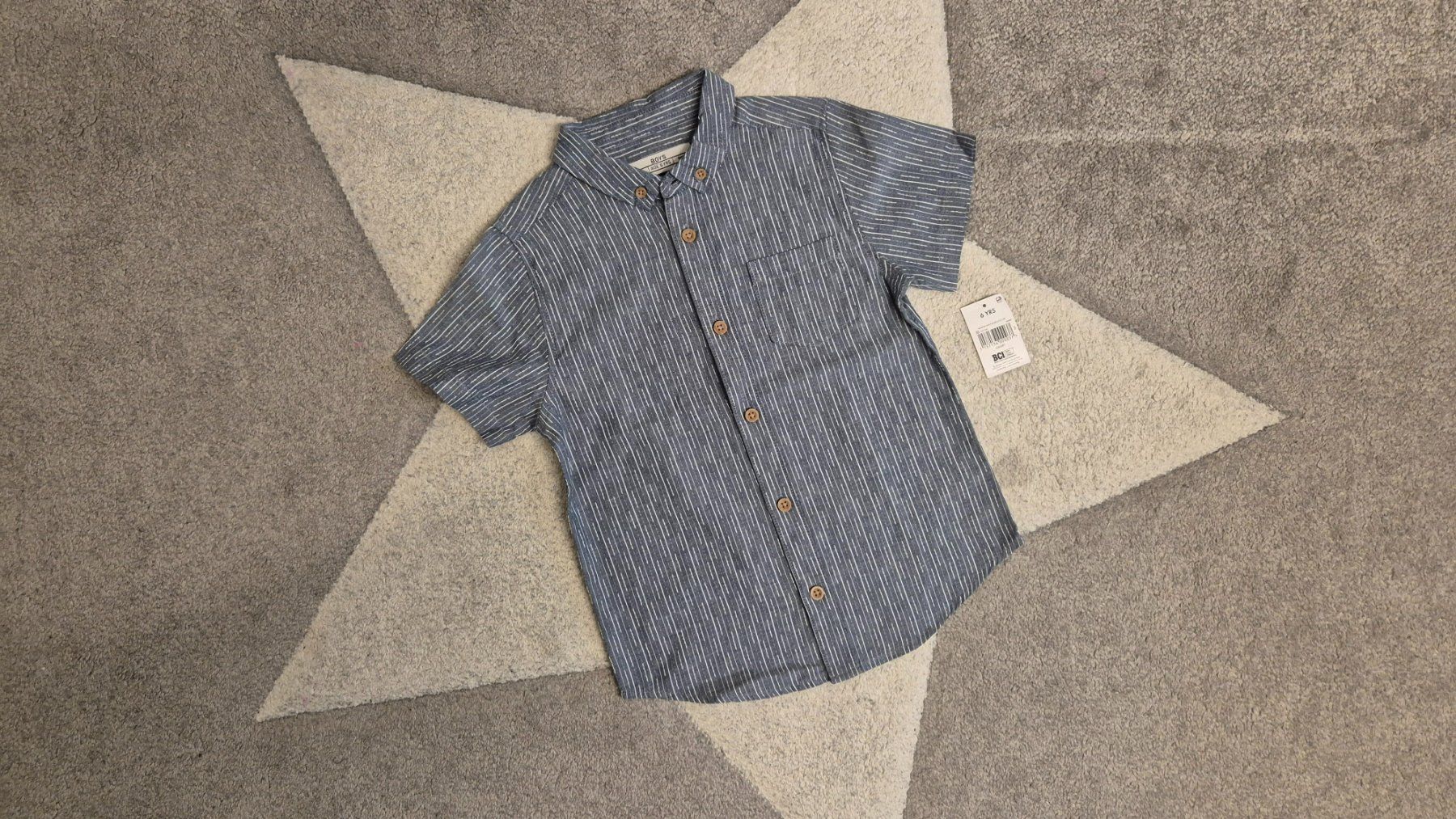 Camicie, T-shirt & Polo: Hemd kurzarm von Matalan Gr. 116 neu – Nuovo e nell'imballaggio originale da Baar venduto da rebeli6340