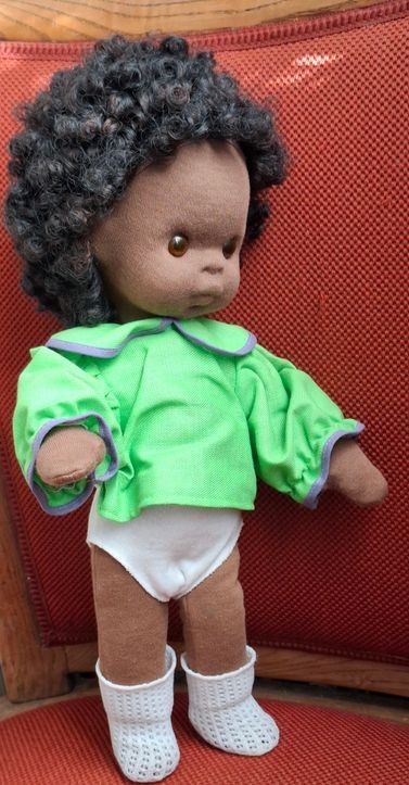 Bambole: Originalverpackte STUPSI DOLL Stoffpuppe Vintage – Nuovo e nell'imballaggio originale da Basel venduto da Batzelaibli 7