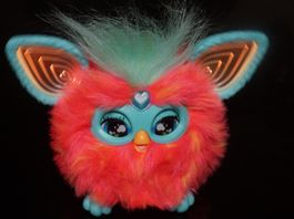 Furby Interaktives Plüschtier pink türkis gebraucht