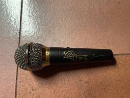 Signiertes Mikrofon Rolling Stones