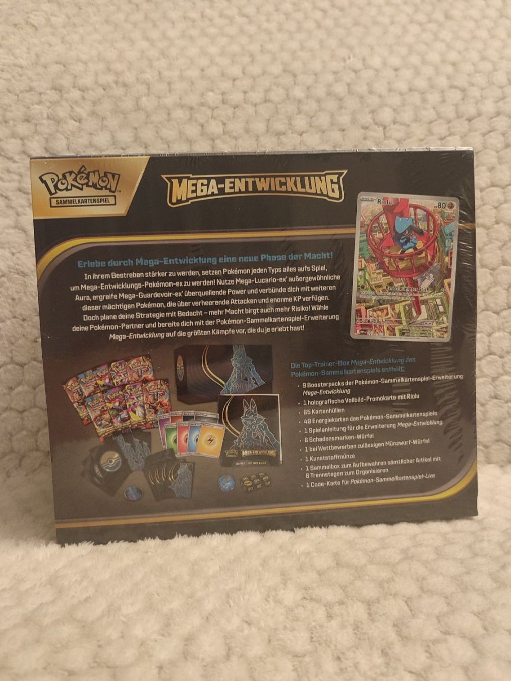 Pokémon Carte collezionabili: Pokémon Mega Evolution ETB (DE) – Nuovo (secondo la descrizione) da Strengelbach venduto da Phorensic_30 1