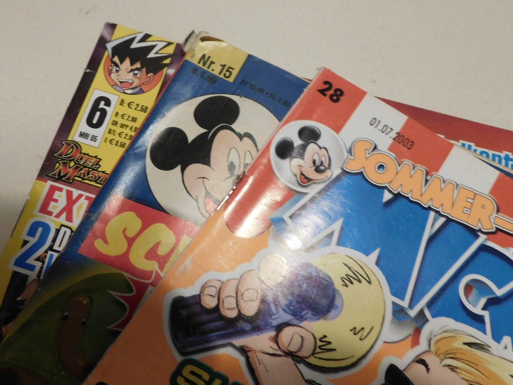 BD: Comic Hefte div Micky Maus Hefte Asterix  Spielbuch Limit – D'occasion à Sursee par 76 3