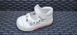 DENO Echtleder Schuhe 19 Neu Weiss(111)