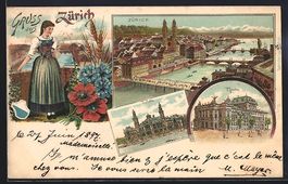 Litho Zürich, Panorama, Theater, Tonhal