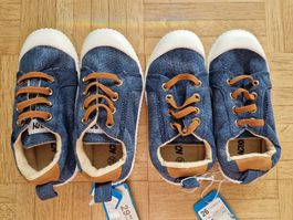 Action Boy Sommerschuhe, Gr. 26, Denim-Look, Neu!