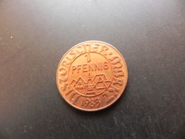 Jeton Aarau 1 Pfennig 1983 - Historischer Markt
